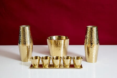 ชุดเครื่องไหว้ Aviva Spirit Modern Luxury Stainless 304 ชุบ Titanium บูชาสิ่งศักดิ์สิทธิ์ สี Gold ไซส์ S_1